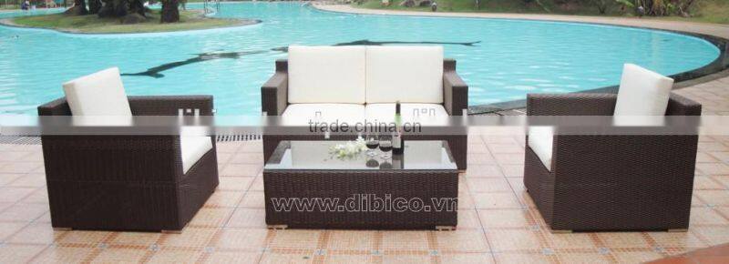 New Style Fashion Outdoor Garden PE Rattan Sofa