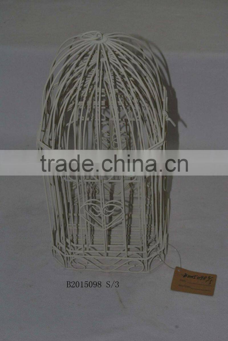 Big white birdcage