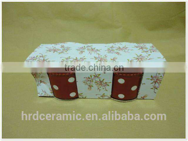 wholesale round shape ceramic cup with Handle