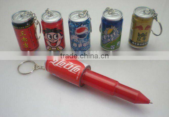 Promotional can shaped plastic ballpen