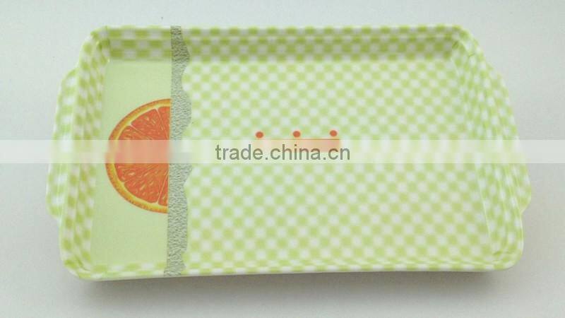 120% Melamine Square Plate Melamine Tableware