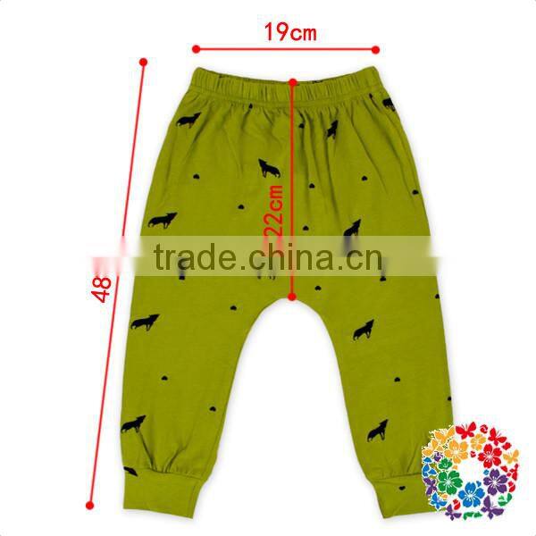 Newborn Toddler Boy Triangle Print Training Pants Baby Cotton Long Pants