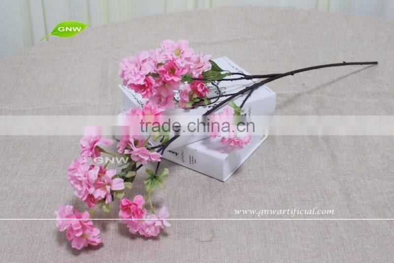 GNW BLB-CH1605002 Hot style pink artificial cherry blossom branch for sale