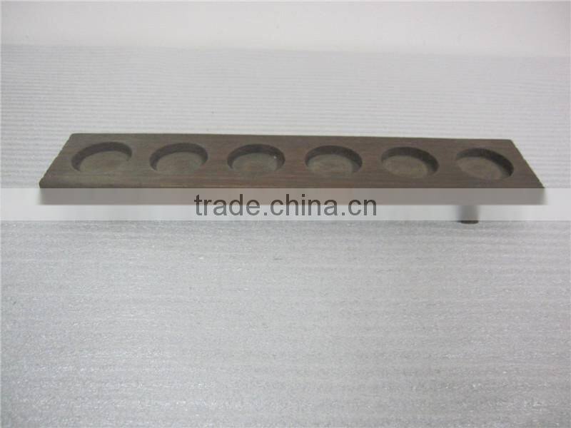 Glass goblet wooden put rack,cruet rack