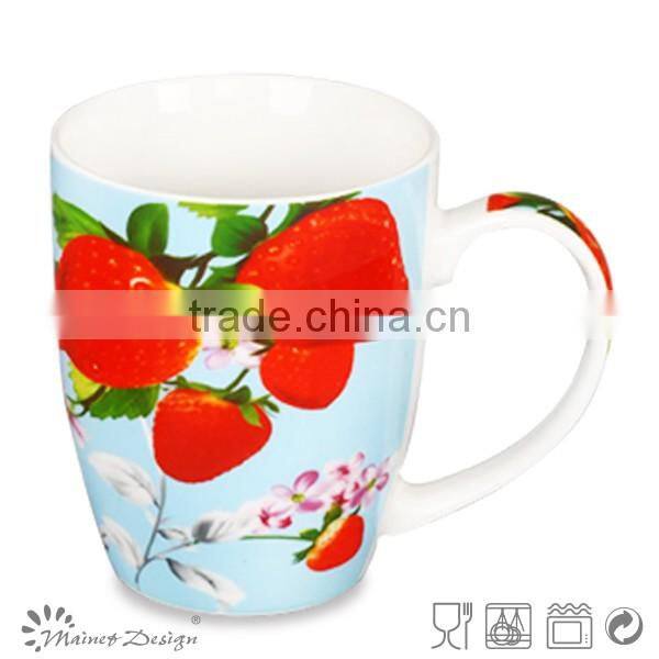 ceramic high quality new bone china mug with full decal new bone china coffee mug