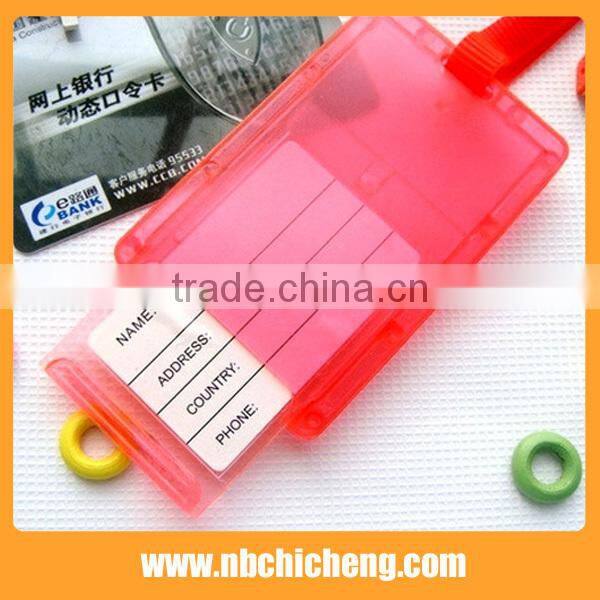 Plastic Luggage Tag Wholesale