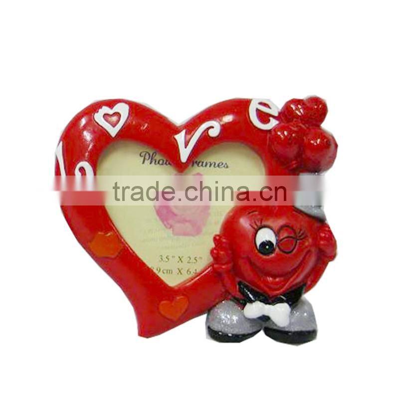 Polyresin cartoon gift picture frame