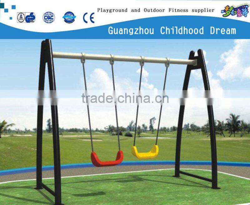 (CHD-866) Children two seat swing, outdoor iron swing, baby swing chair