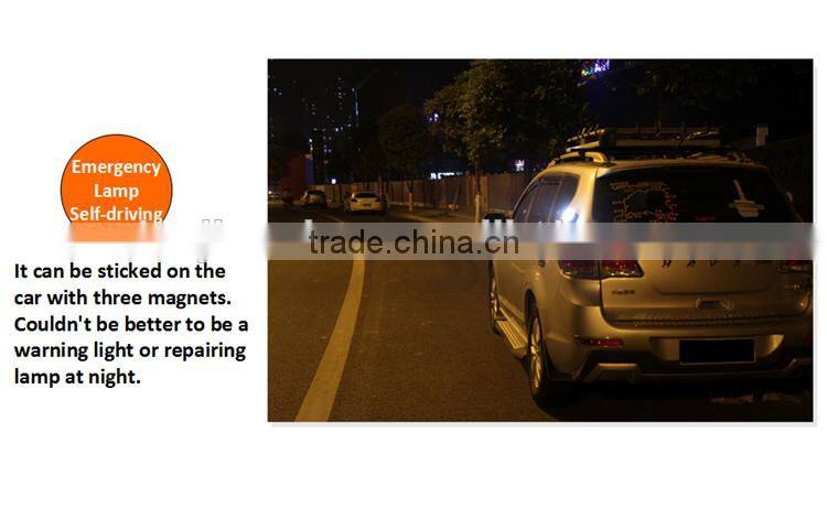 Multifunction Emergency aluminium led ligh Outdoor waterproof camping led light tool light