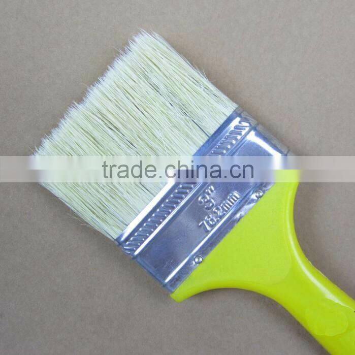 Hot sell bulk cheap paint brush with Yellow plastic handle