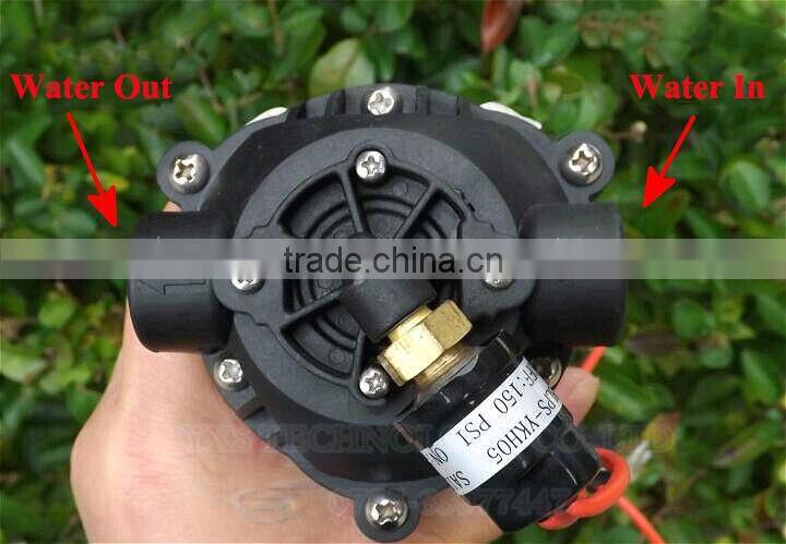 High pressure pumps DC18V 2.8L/min 7A Miniature diaphragm pump With pressure switch Spray Pump DC self-priming pump