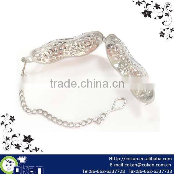 Tea Infuser Peanut Shape Hot Sell Funny Tea Infuser CK-TI0106