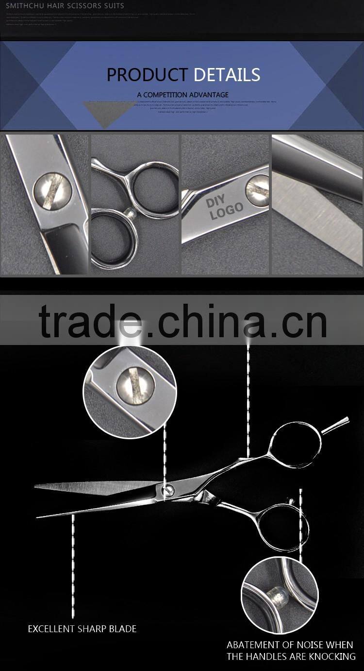 Convex blade fashion design hair scissors professional