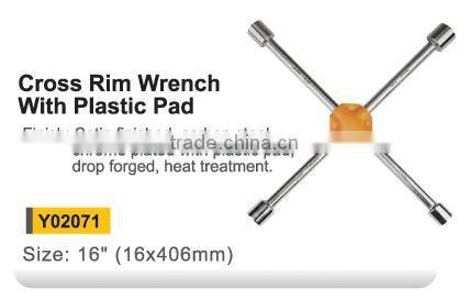 Y02067 Foldable cross rim wrench