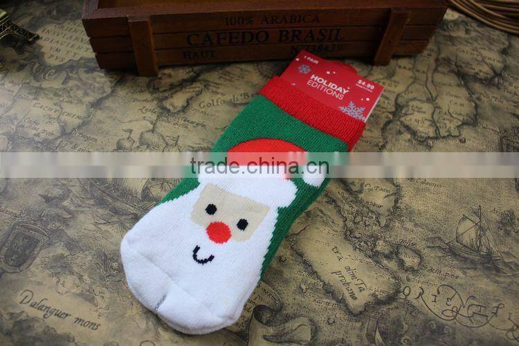 2015 New Fashion Design Christmas Socks Wholesale