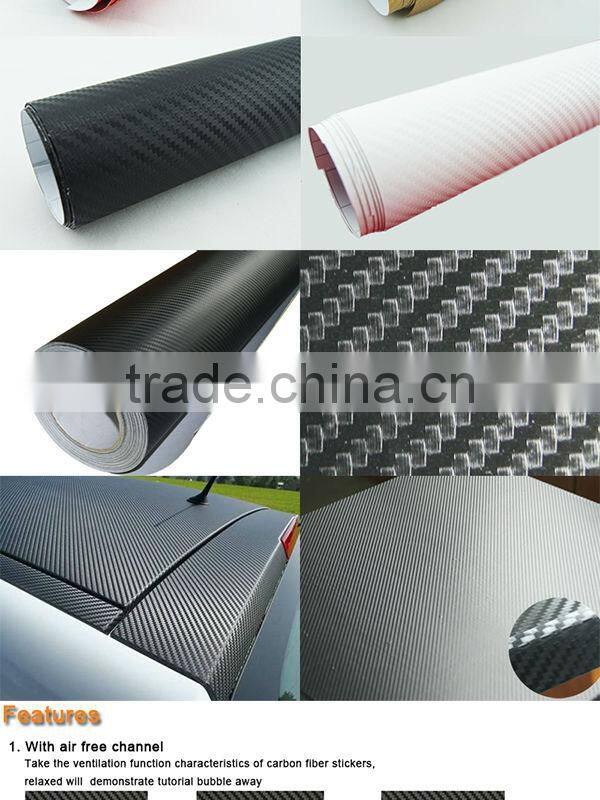auto carbon fiber car wrap vinyl film