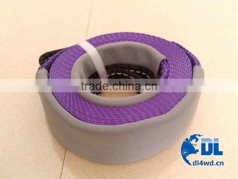 10cm Polyesyer Winch Tow Strap ATV Truck Trailer Parts