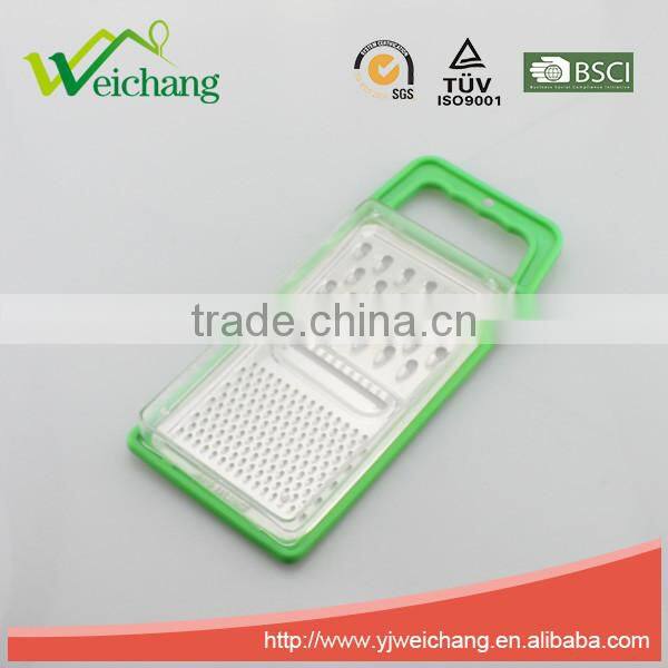 WCGT345 single sides grater with box vegetable kitchen graters