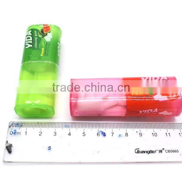 YIDA Plastic Portable Botlle Fruit Fresh Xylitol Chewing Gum Candy