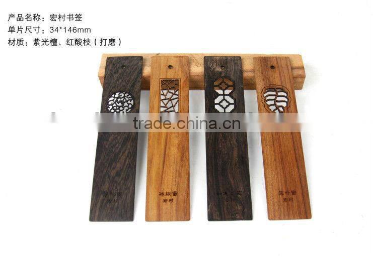 wooden carving bookmark