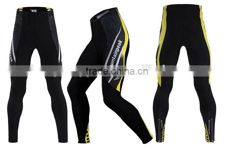 winter cycling wear, bike jersey 100%coolmax cloth