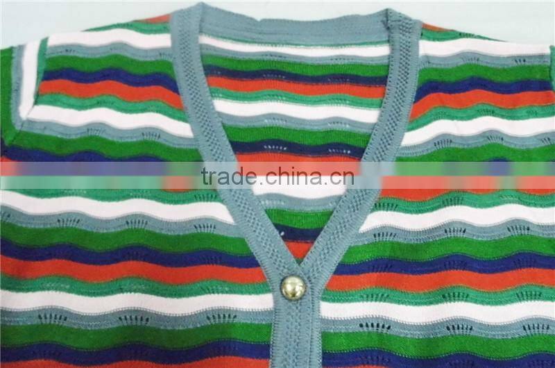 Wool&Acrylic womens knitted sweater pullover