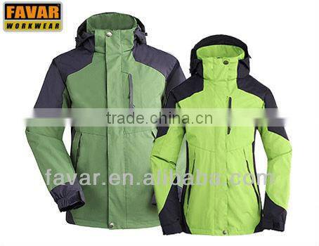 unisex waterproof outdoor jacket snow jacket