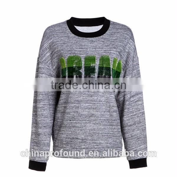Printing Logo Wholesale Sweatshirts For Women
