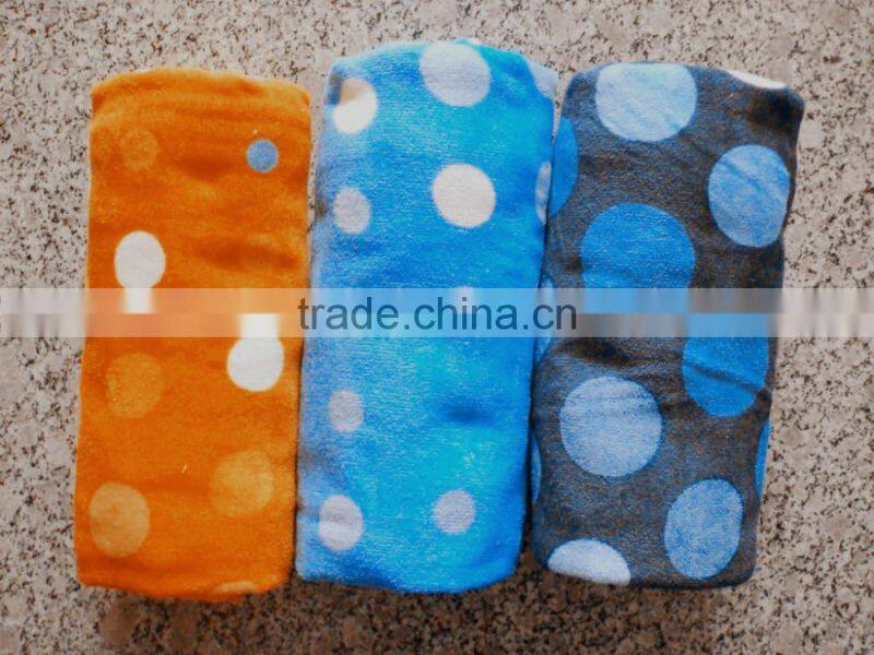 Full sublimation printing gym microfiber sports beach microfiber towel