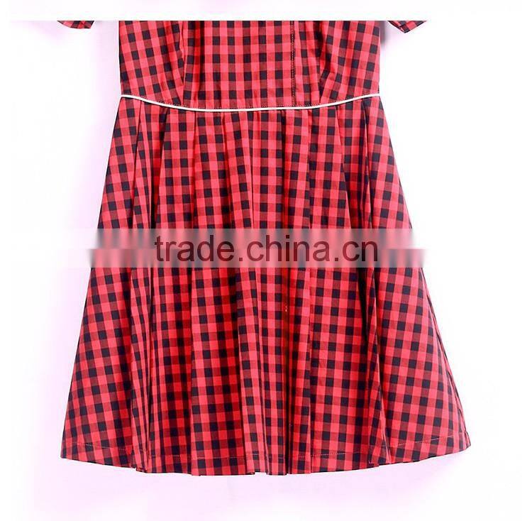 Fashion Design Beautiful Dress School Uniform For Girls