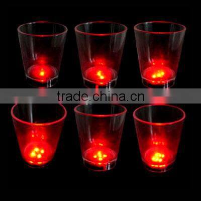 BHN056 Party Gift Product Water Liquid Activated LED Flash Drinking Glass