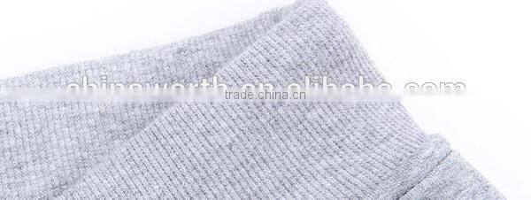 adults age group long plain color brushed fleece cargo pants