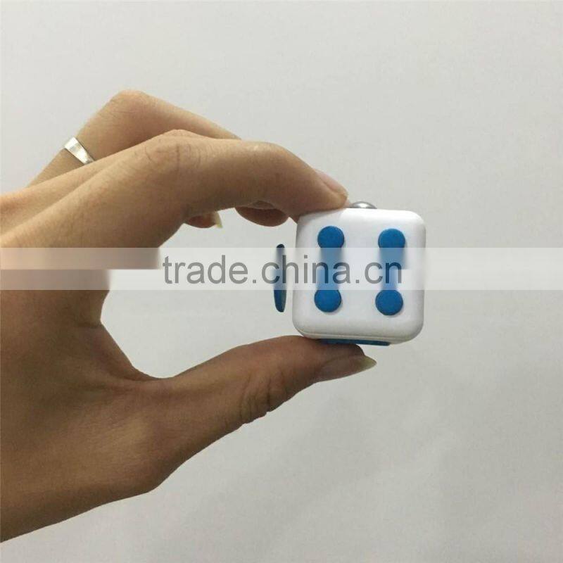 2017 New arrival High Quality 6-Sided Desk Toy Fidget Cube