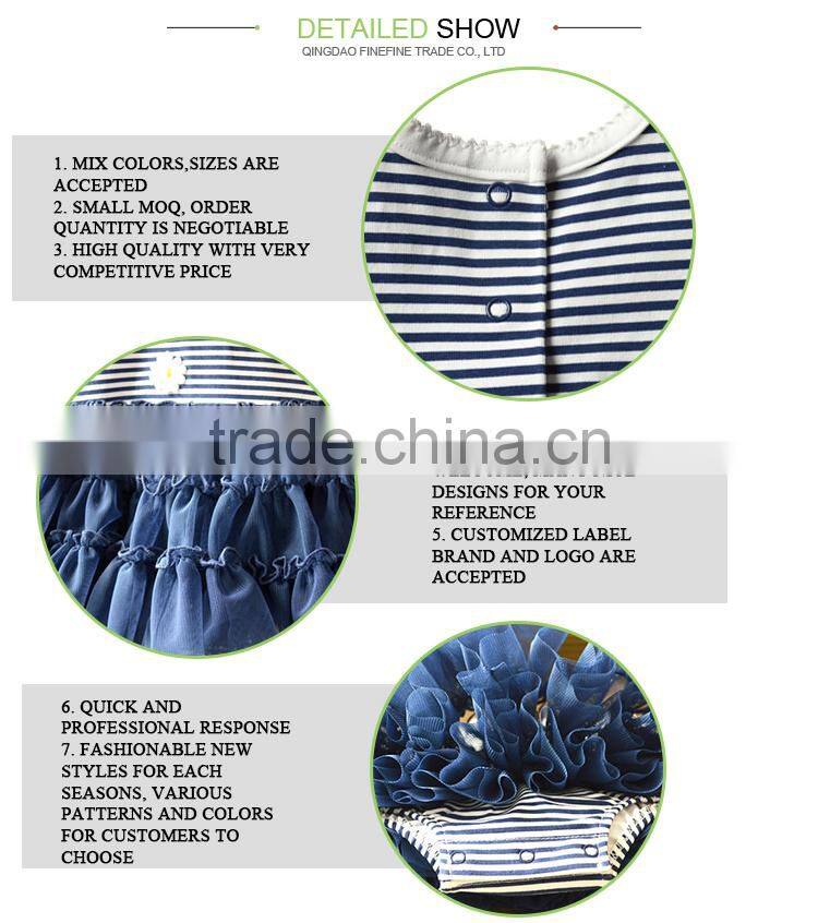 Wholesale 2017 New Design Soft Baby Cotton Best Selling Baby Romper With Headband