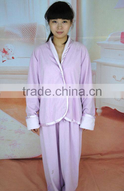 Custom made Polar Fleece Womens Pyjamas Pajama Dressing Gown