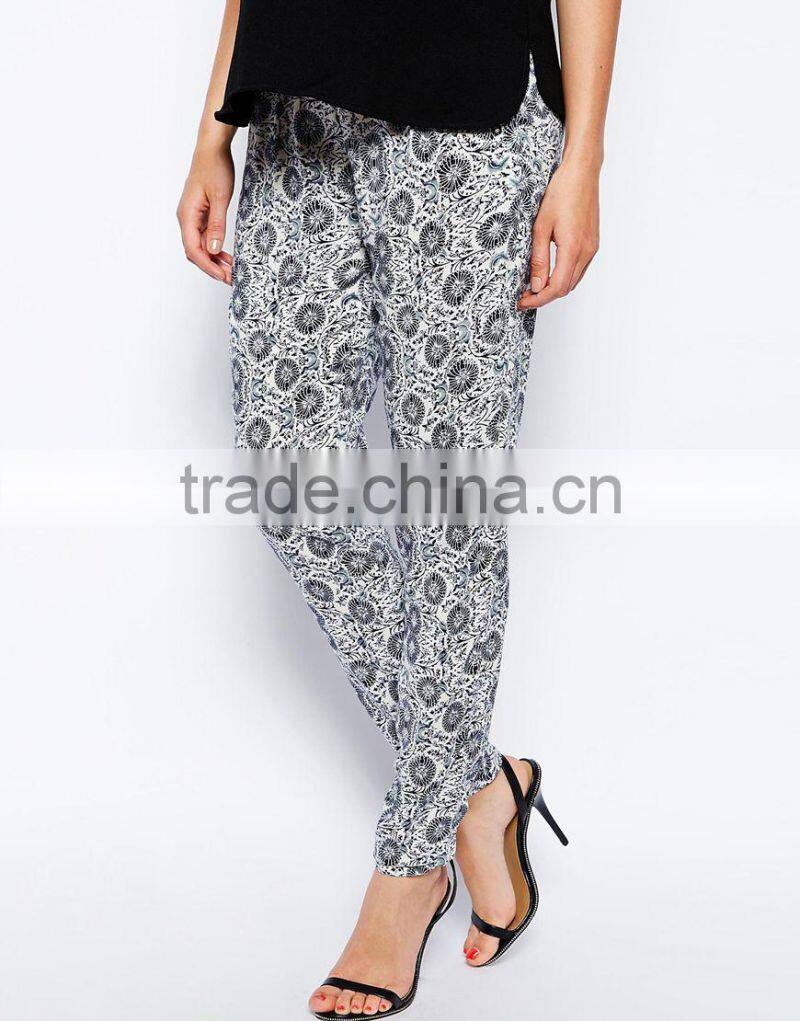 Wholesale maternity pants Maternity Printed Jogger