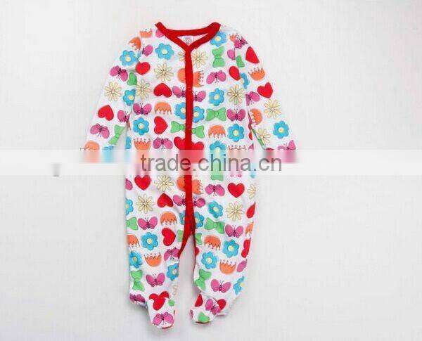 hot sale Spring & Autumn 100% cotton baby boy's romper, sleepsuit and playsuit