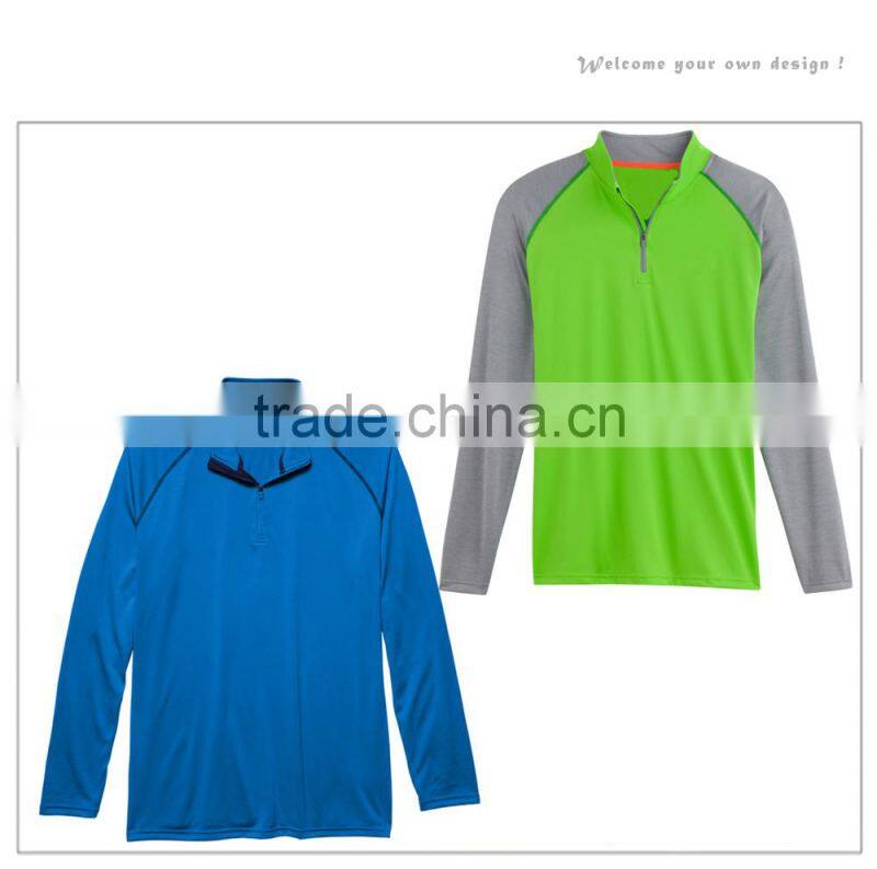 Long sleeve tennis sports wear custom top quality fashion tennis wear long t-shirts casual wear t-shirts wholesale