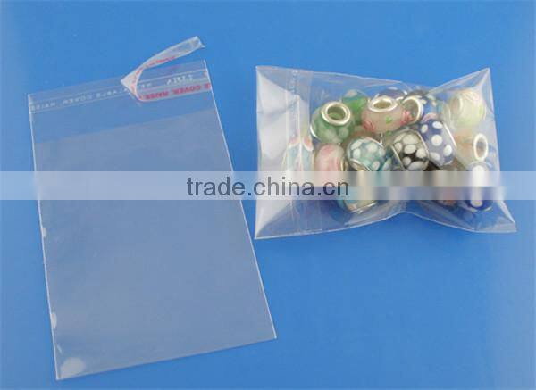 Plastic Self-Seal Bags Rectangle Transparent 10cm x 5cm