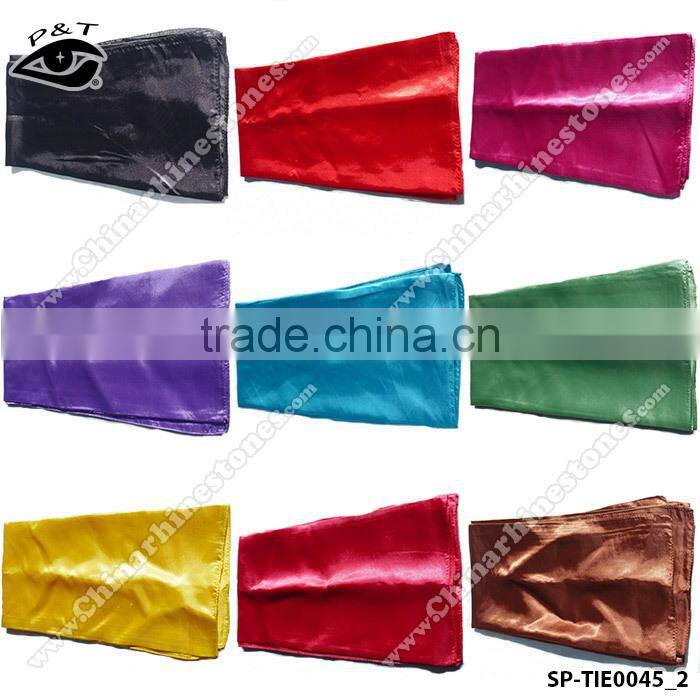 90x90 square pocket multi-purpose bandana 10 colors for dancing celebrations wedding