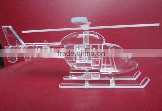 Noble Crystal Model Design Crystal Arab Fighter Aircraft