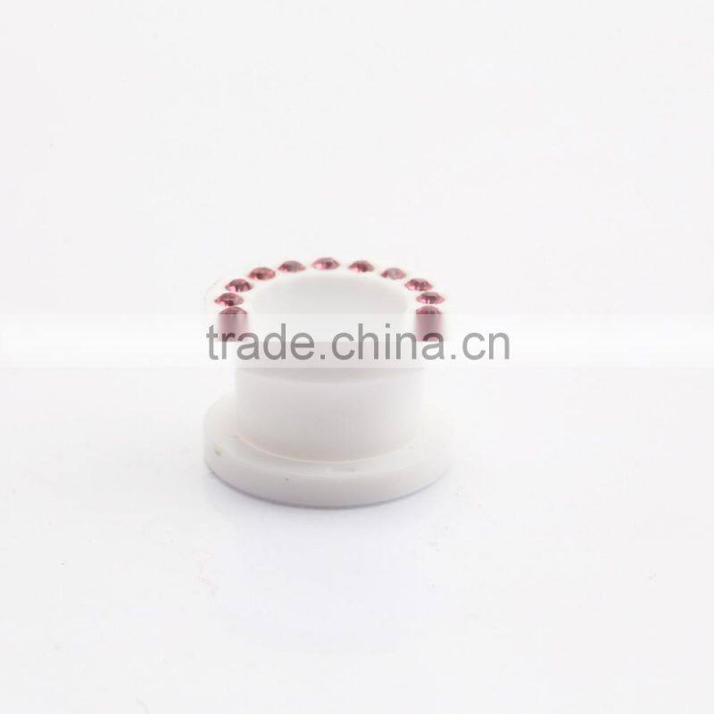 Custom Hollow Surgical Ear Gauge Earrings Flesh Tunnels Piercing Body Jewelry