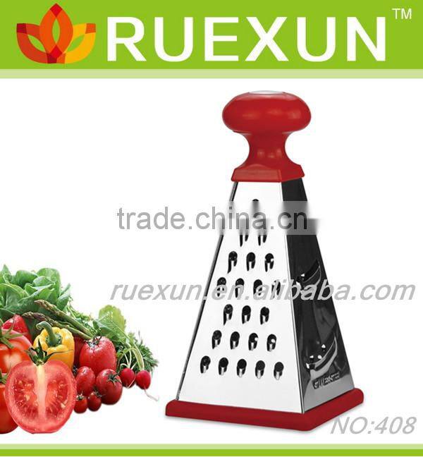stainless steel 6 side vegetable grater, kitchen grater factory