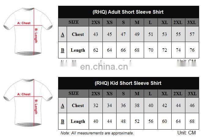 Free printing 100% polyester short sleeve T-shirt
