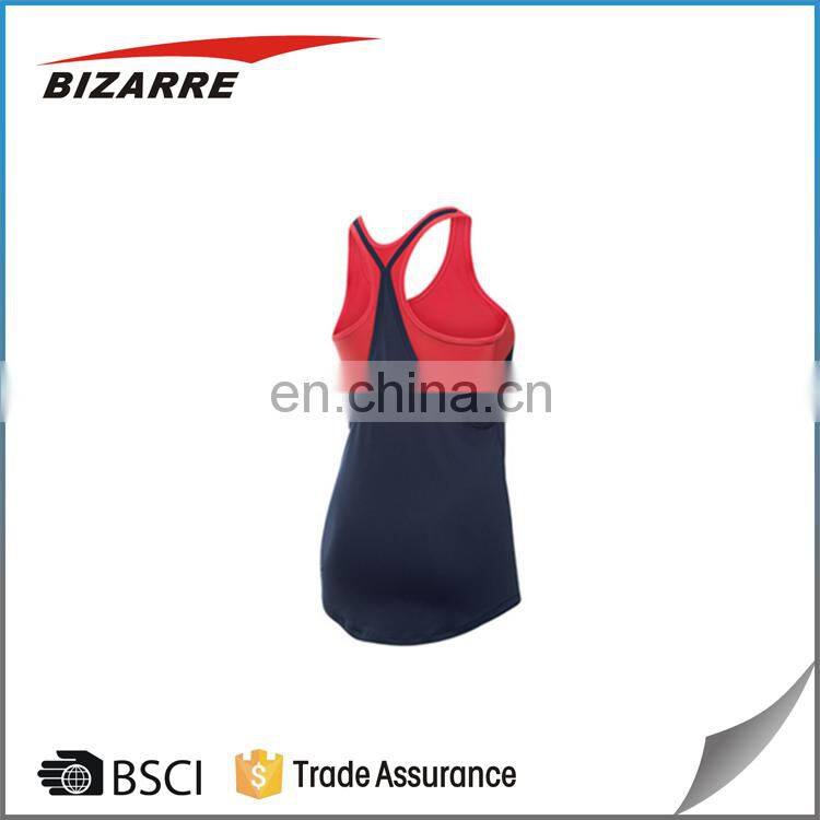 Plus size customized running vest wholesale