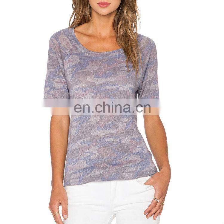 Top Class Customized Logo Casual Womens Baseball T-Shirts