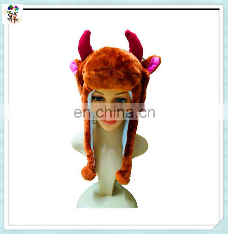 Beanie Fleece Winter Warm Fluffy Hooded Earmuff Bunny Animal Hats HPC-0243