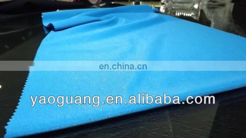 Lady dress Polyester spandex fabric