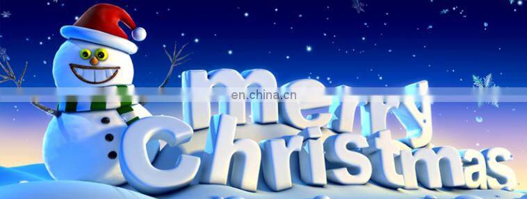 Christmas decoration green inflatable gift box with yelloween bowknot for sale C-516