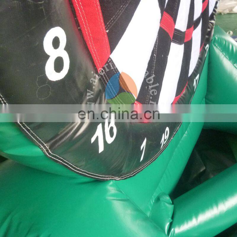 inflatable dart game goal for adult playing,best quality inflatable target game for sale